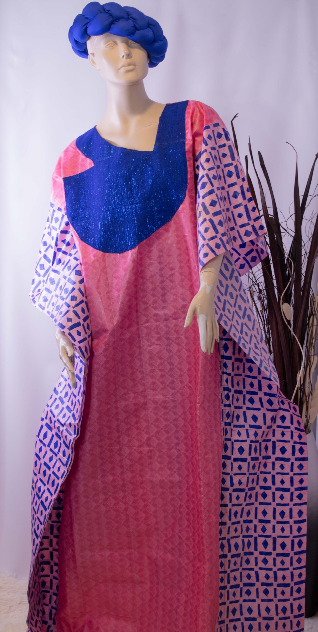 BuchiHafrikana Tri-Color Gown