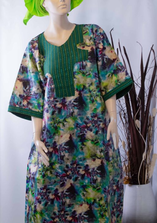 BuchiHafrikana Green Base Ankara BuBu