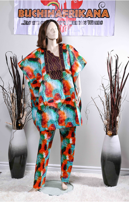 ADIRE TOP AND BOTTOM