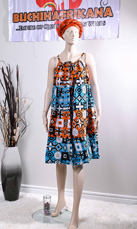 ANKARA SHORT GOWN