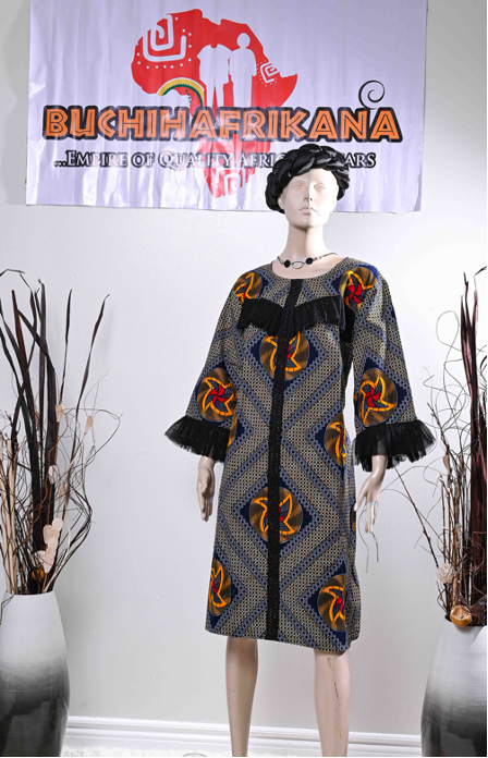 ANKARA SHORT GOWN